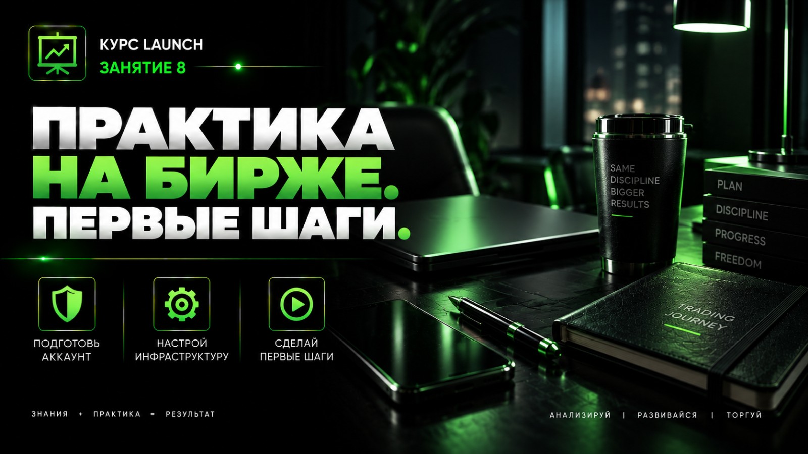 Практика на бирже. Первые шаги