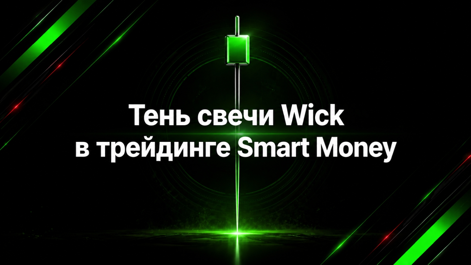 Тень свечи Wick в трейдинге Smart Money