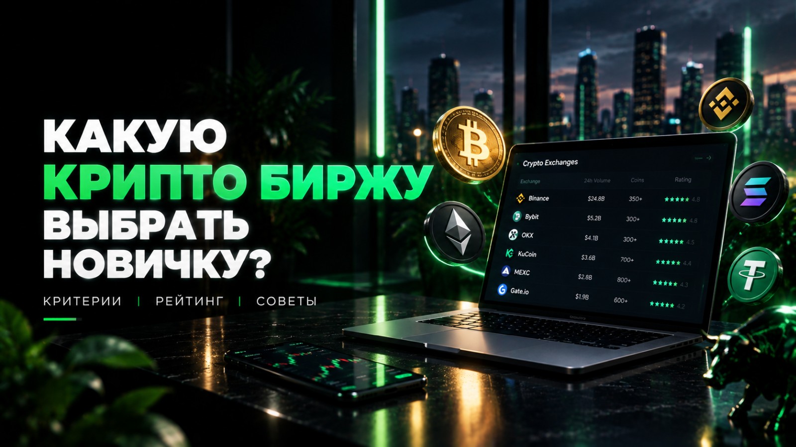 Какую крипто биржу выбрать новичку?