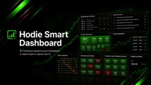 Dashboard - полезные виджеты для трейдеров в одном месте