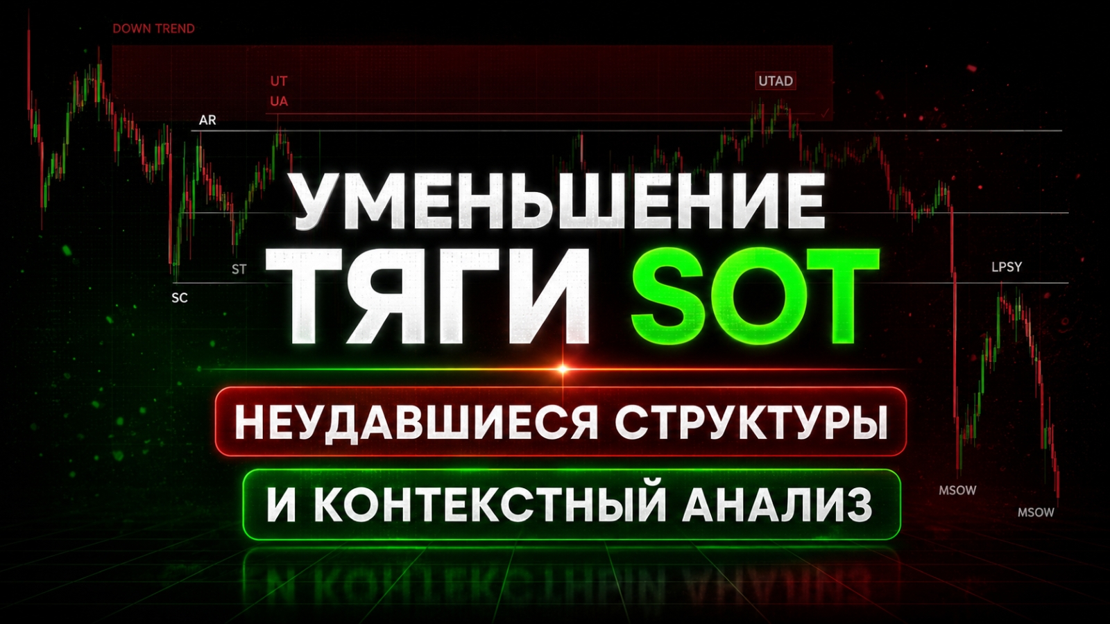 Уменьшение тяги SOT. Неудавшиеся структуры и Контекстный анализ