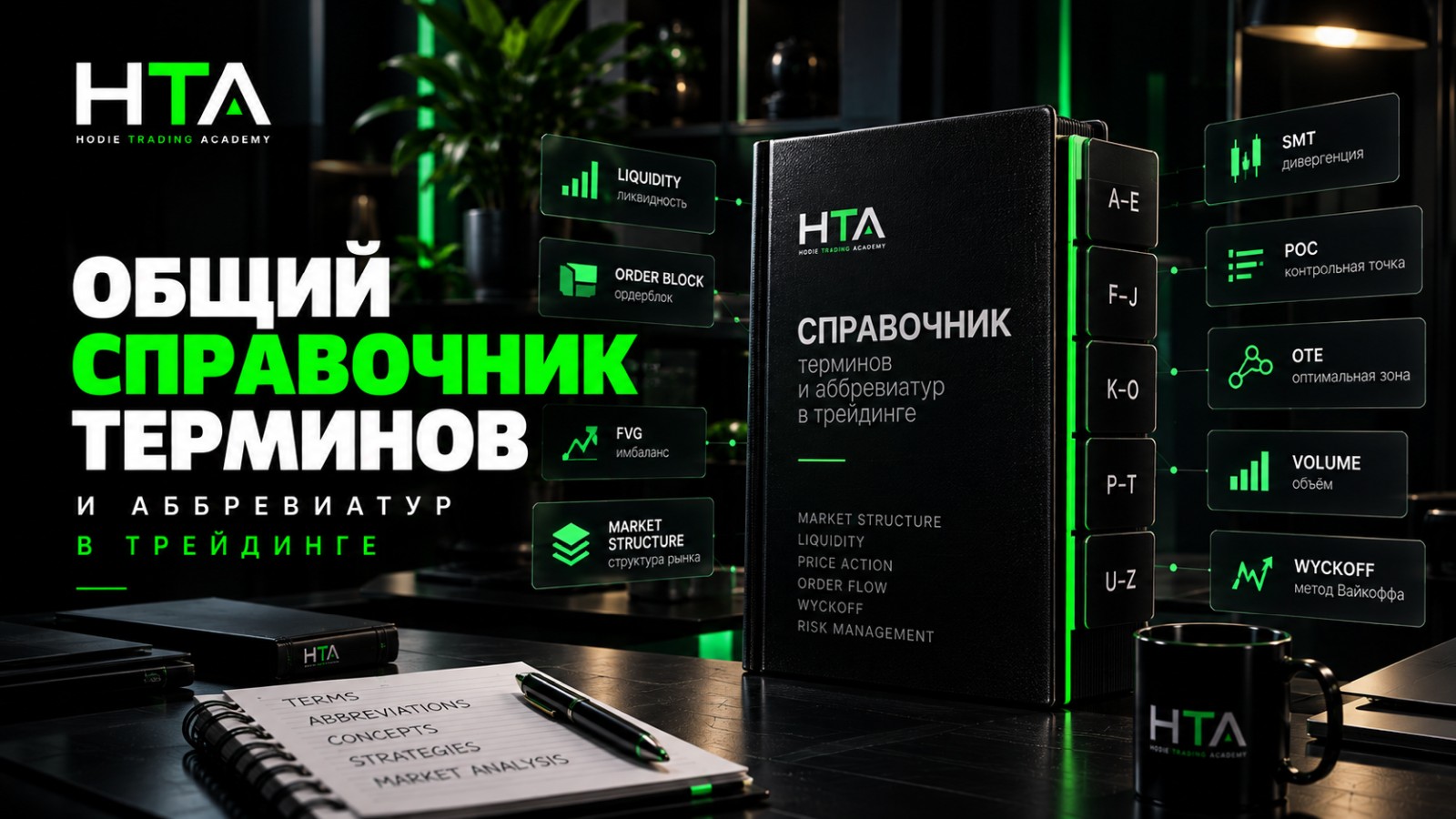 Справочник терминов и аббревиатур в трейдинге